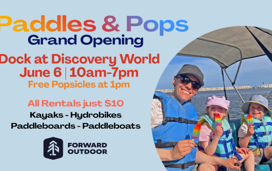 Milwaukee PADDLES & POPS: Grand Opening at Discovery World